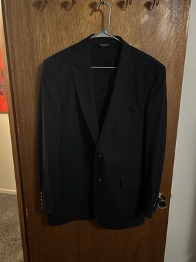 Jos. A. Bank Men's Dark Navy Two-Button Sport Coat